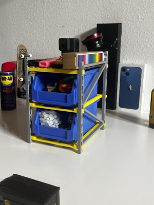 Customizable Desk Organizer/Shelf. Warehouse Style. 