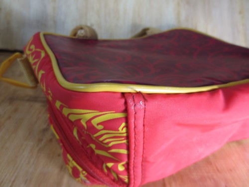 Disneys The Hunchback Of Notre Dame Soft Sided Lunch Box Esmeralda Red Yellow - Picture 15 of 18