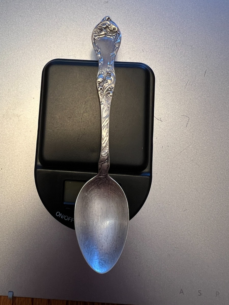 【リード＆バートン】純銀 スターリングシルバー／スプーン「Les Cinq」 REED & BARTON LES CINQ FLEURS PATTERN STERLING SPOON | eBay