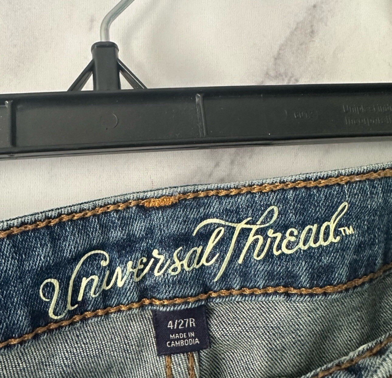 UNIVERSAL THREAD LIGHTWASH DISTRESSING HIGH RISE … - image 9