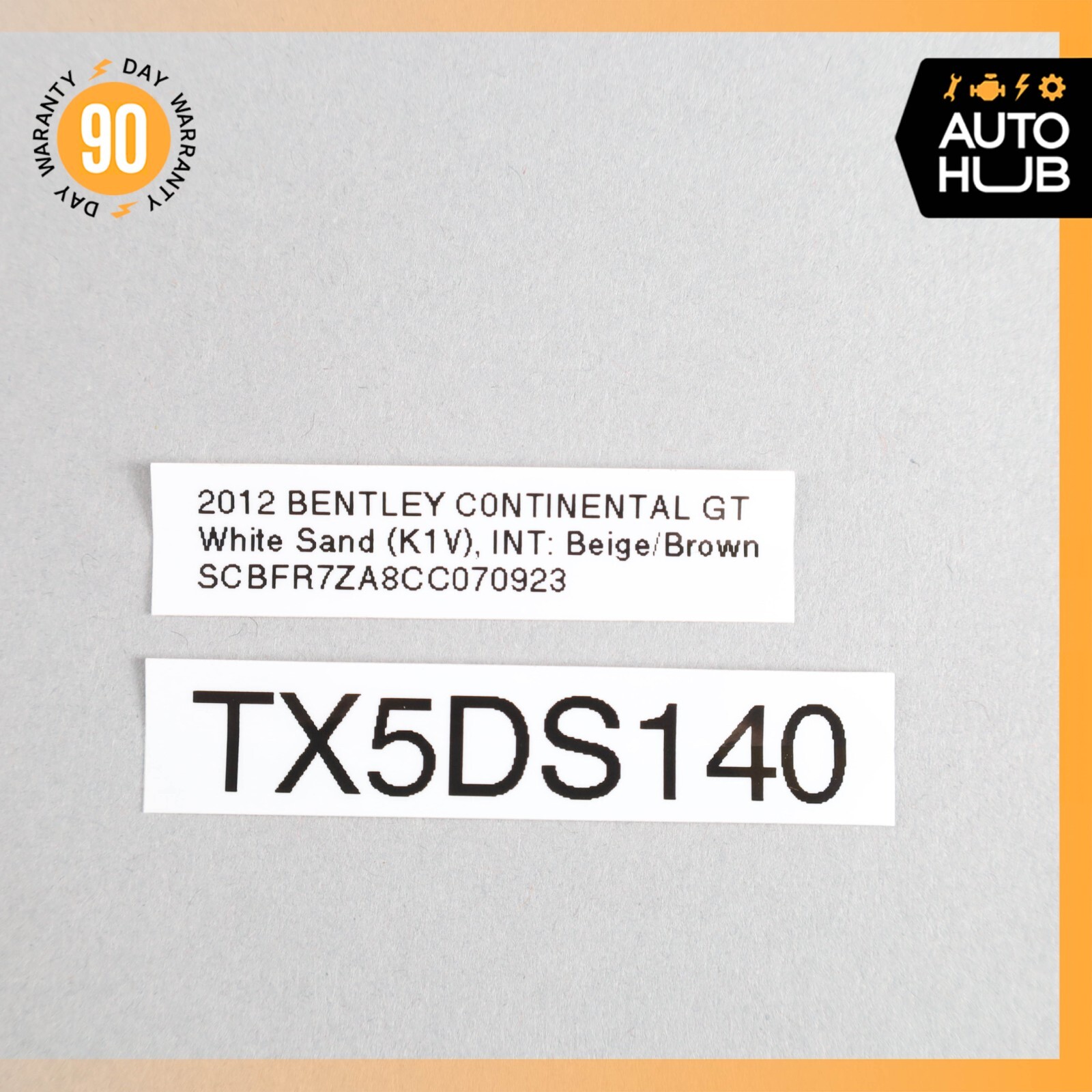 03-12 Bentley Continental GT GTC Steering Column Adjustment Switch OEM 56k