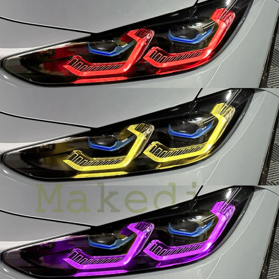 For BMW M4 M3 G80 G22 G82 G23 440I M440i light LED RGB DRL Module