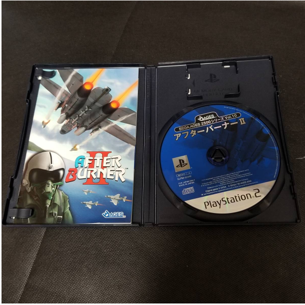SEGA - 【中古】セガ アフターバーナーII セガ エイジス2500シリーズ Vol.10 プレイステーション2ソフト AFER BURNER II SEGA AGES2500 PS2[10][240010476900] Sony Play Station 2 Sega Ages 2500 Series Vol 10 After