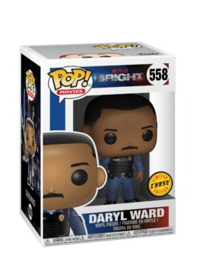 FUNKO POP Daryl Ward #558 Netflix BRIGHT Chase LIMITED