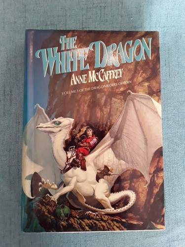 The White Dragon Anne McCaffrey Vol 3 Dragonriders of Pern 1st Ed Signed