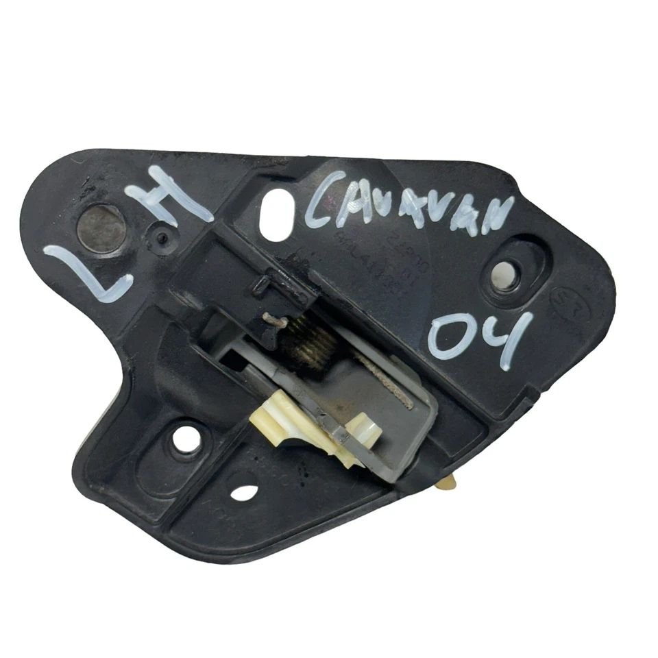 Dodge Grand Caravan 2004 OEM lado izquierdo conductor interior manija de puerta gris 04 05 06 Foto 4 de 4