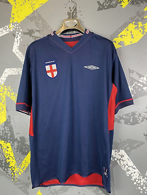 England Team Jersey Away football shirt 2002 - 2004 Umbro England Team Jersey Away football shirt 2002 - 2004 Umbro