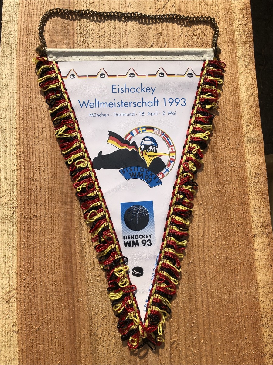 Fanion Hockey Sur Glace - Deutscher Eishockey Bund (DEB) - Wimpel - Banderin - Supporter - Occasion
