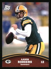 Aaron Rodgers 2011 Topps Rising Rookies #1 FOOTBALL Card