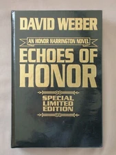 Signed Limited ECHOES OF HONOR David Weber HARRINGTON LEATHERBOUND HARDCOVER