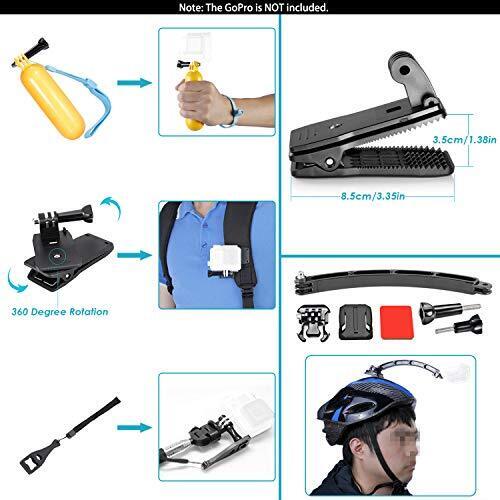 NEEWER 50 in 1 Action Camera Accessory Kit for GoPro Insta360 AKASO 10085441 - Picture 4 of 7
