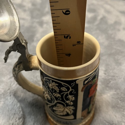 Vintage West Germany Stein Beer Mug Dann Lob’s Erst Prob’s - 第 6/9 張圖片
