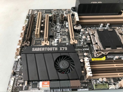 For Asus TUF SABERTOOTH X79 Motherboard LGA2011 DDR3 64G ATX Gaming System Board - Picture 4 of 5