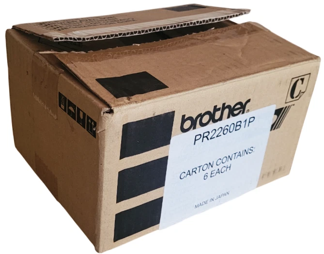 Brother PR2260B1P Black Pre-Inked Stamp 6 Count New with Open Box - Image 2 of 4