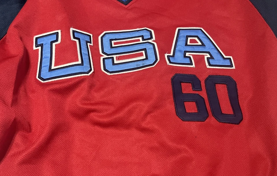 Jersey suéter MUHAMMAD ALI 60 EE. UU. Hombres 1960 Roma Medallista de Oro L Platino Fubu Foto 3 de 4