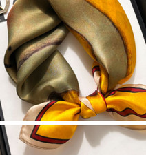 100 Mulberry Silk Scarf Women's Square 53X53CM fashion Printed shawl Scarf new