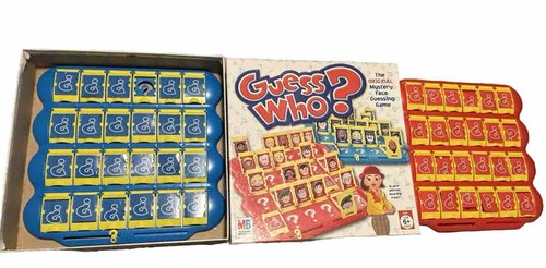 Guess Who? 2005 Hasbro The Original Mistery Face Guessing Board Game Used - Picture 2 of 7