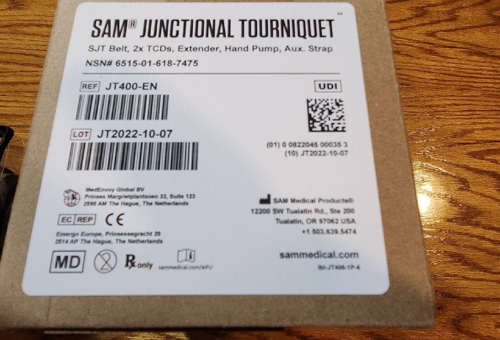 SAM Junctional Tourniquet Military Emergency Medical Root Cause Clinical