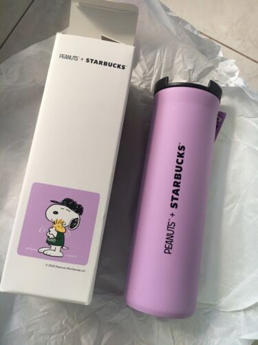 Starbucks Stainless Steel Peanuts Joe Kind Snoopy Love Tumbler (16oz.) - Picture 3 of 4