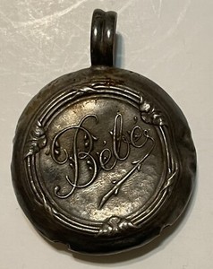 Vintage Victorian French Silver Baby Rattle