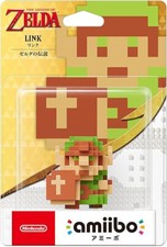 Amiibo 8-bit Link The Legend of Zelda Character Figure for sale