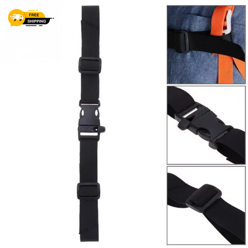 Backpack Chest Bag Strap Harness Adjustable Shoulder Strap for Bag Outdoor Campi - Picture 5 of 22