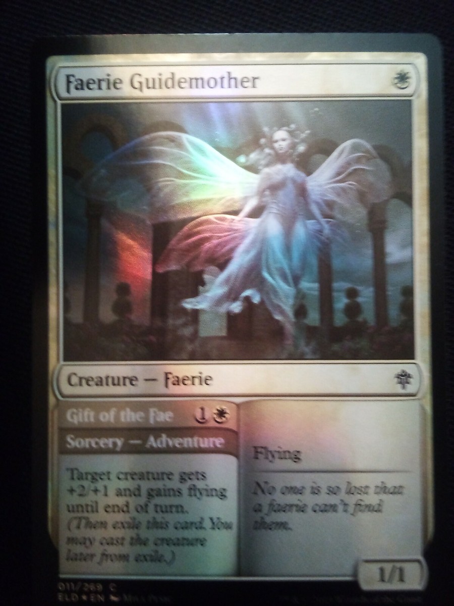 FOIL Faerie Guidemother Throne of Eldraine Magic The