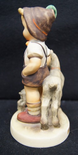 HUMMEL GOEBEL Porcelain Figurine #200/0 Little Goat Herder 4.5" TMK-3 - Imagen 2 de 5
