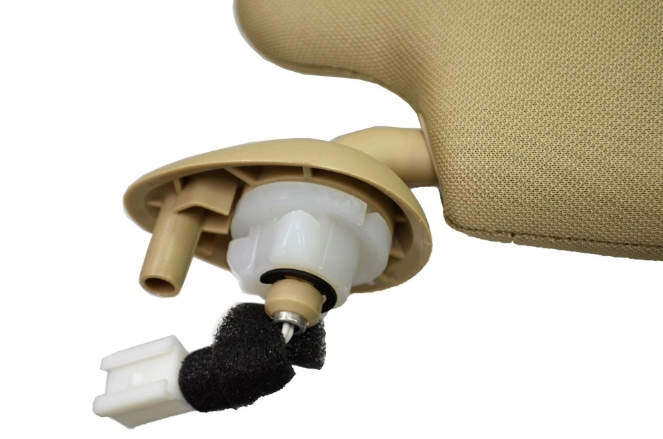 Sun Visor Beige with Light Left Side for 2010 2011 Honda Accord Crosstour EX EXL Foto 2 de 4