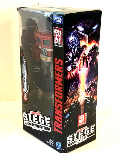 TRANSFORMERS SIEGE WAR FOR CYBERTRON OPTIMUS PRIME VOYAGER CLASS - NEW IN BOX - Picture 5 of 5