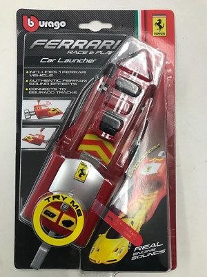 FERRARI RACE & PLAY CAR LAUNCHER TOBAR GESCHENK 3+ALTER *S