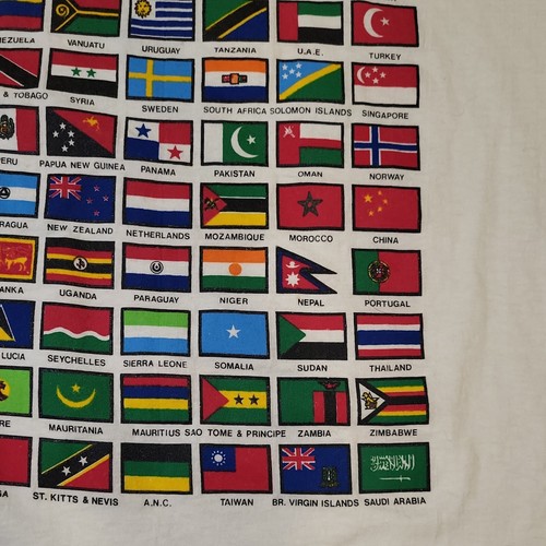 Vintage Washington DC World Class City Flags Of The World White T Shirt XL - Imagen 14 de 14