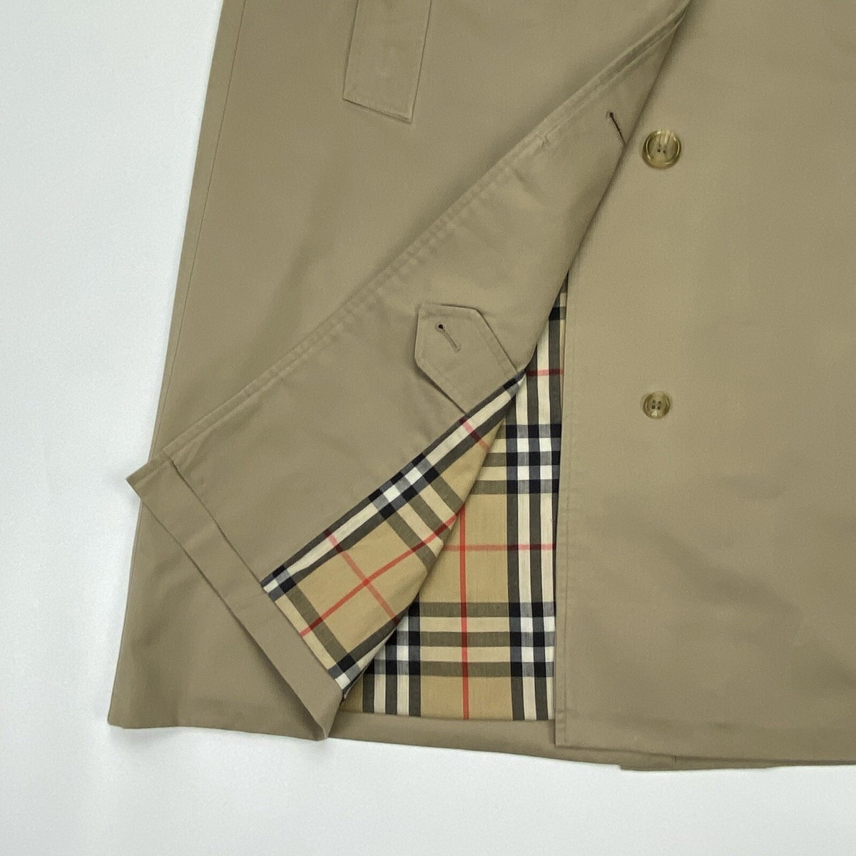 BURBERRYS 一枚袖 80s made in ENGLAND レディース 古着 80s England製 Burberrys 「1枚袖」 裏地