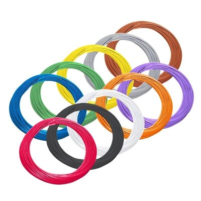 10m flexible Litze 0,09mm² sehr dünnes Kabel / flexibel cable wire Modellbau