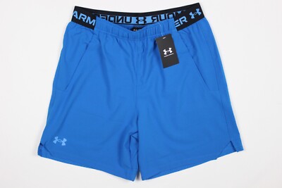 Under Armour Men's Vanish Woven 6 in Shorts Unlined XL Blue 1373718 406