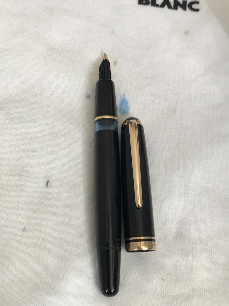 Montblanc 254 Fountain Pen, 14C OB Nib-Excellent condition | eBay