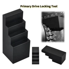 Primary Drive Locking Tool Sprocket Restrict Black For Harley Davidson Twin Cam