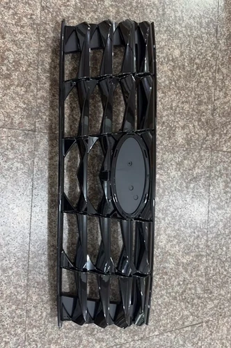 Rejilla delantera negra cromada con orificio para cámara para Hyundai Tucson 2022 2023 86350N9110 - Imagen 8 de 10