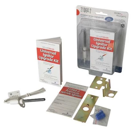White-Rodgers 21D64-2 Hot Surface Igniter, Lp/Ng, 120V Ac, 15 1/2 In L.,