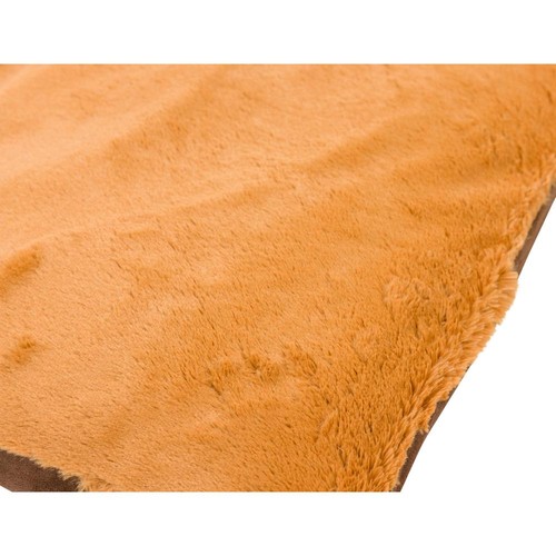 Medium Pet Bed Mat With Poly Fill Cushion In Mocha & Earth Brown - Picture 10 of 11