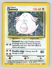 Chansey 3/102 - Holo Rare - Base Set Pokemon Card MP!!