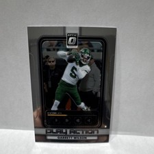 2025 Panini Donruss Optic Play Action Insert Garrett Wilson #2 Jets Football