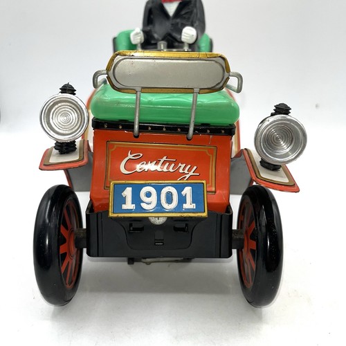 Vintage 60's Cragston Shaking Antique Car Made In Japan For Parts Non Working - Picture 6 of 15