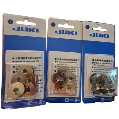 Juki Industrial Sewing Machine Bobbins for Horizontal-Axis Full-Rotary Hook 3pk