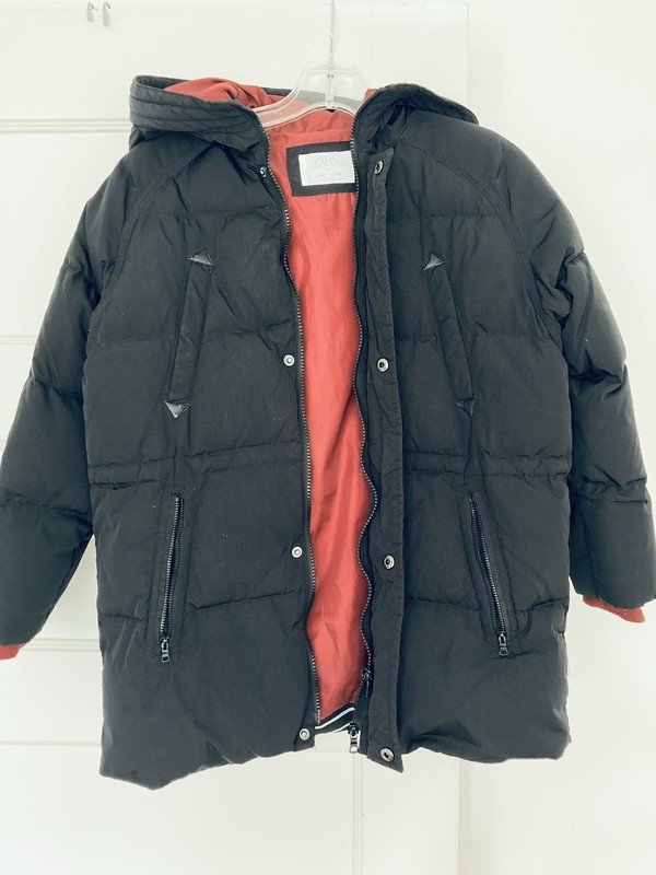 zara kids Boys Girls down jacket Parka Puffer Size 10