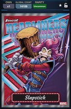 Marvel Collect 24 Finest Headliners Silver Slapstick Digital