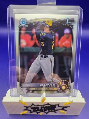 2025 Bowman Draft Chrome Brady Ebel Refractor