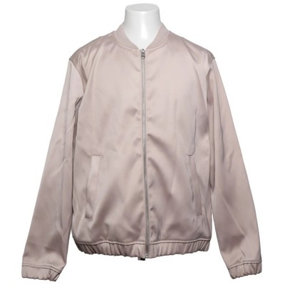 H&M, Bomberjacke, Herren, Größe: XL, Beige, Polyester, Einfarbig #jX3