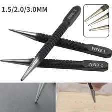 Center Punch Marking Strong Wood 1.5/2/3mm Adjustable Alloy Steel Drilling