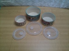 Pioneer Woman Sweet Romance Cow 6 PC Round Ce...